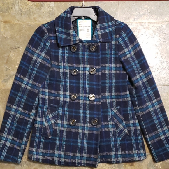 Aeropostale Wool Pea Coat - Picture 1 of 7